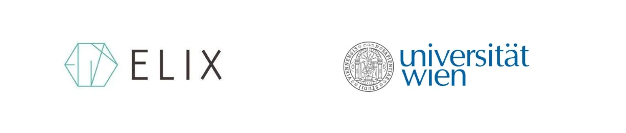 Elixとウィーン大学のロゴ