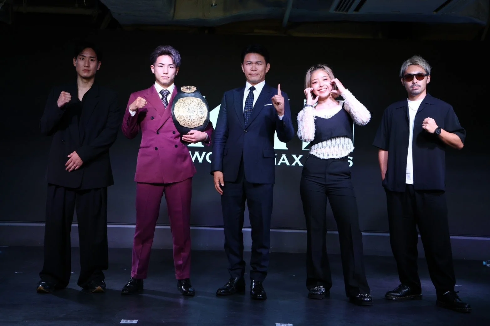 K-1 WORLD MAX 2026の記者会見集合写真