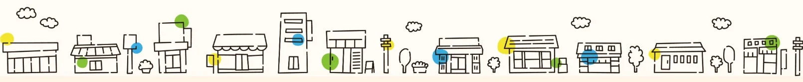 街並みイラスト
