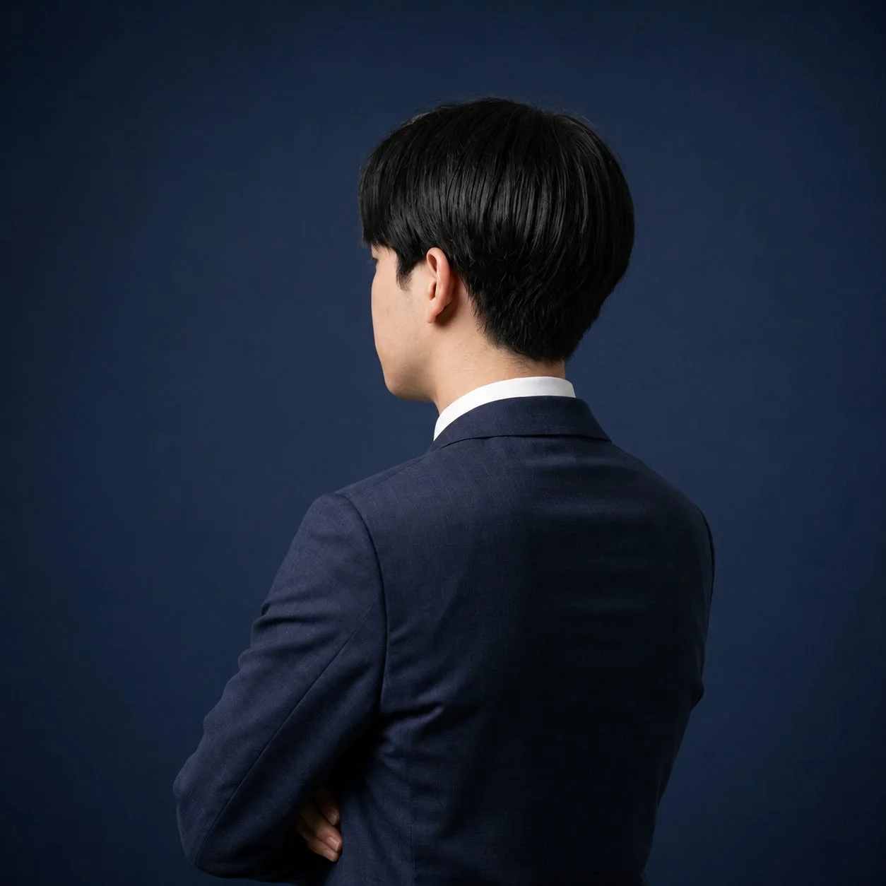 代表コメントの男性