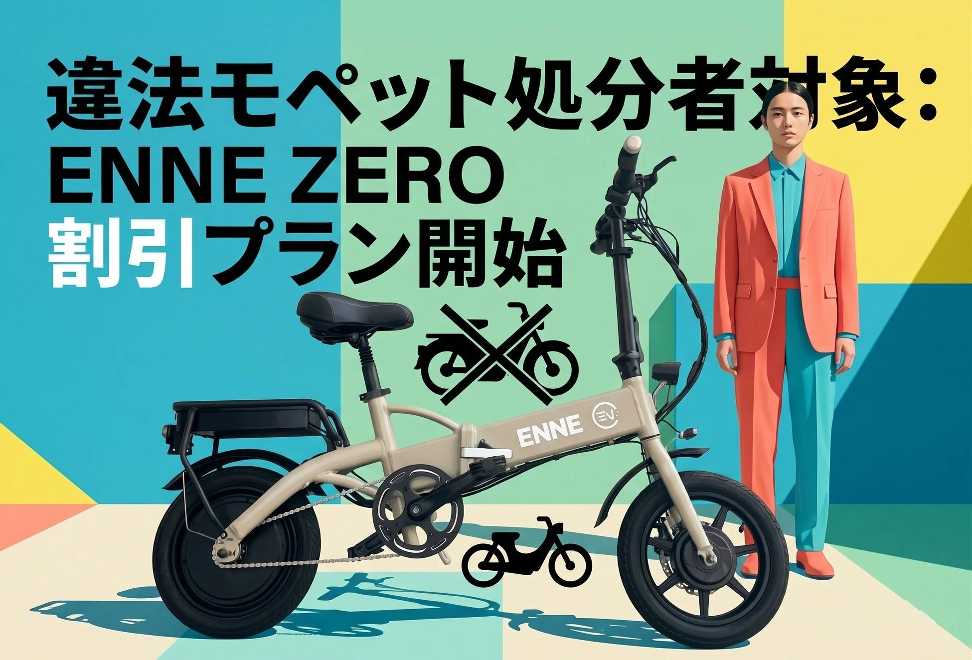 違法モペット処分者対象 ENNE ZERO 割引プラン