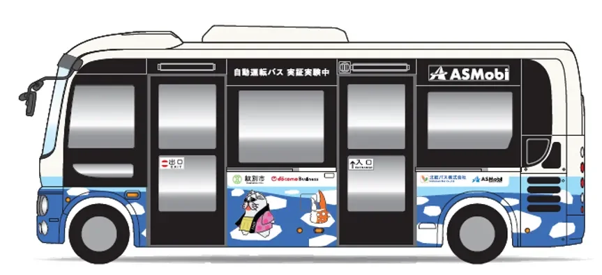 自動運転バスのイメージ