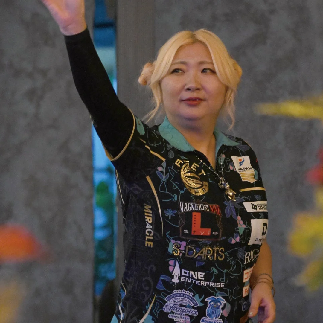 笑顔の村松未来選手