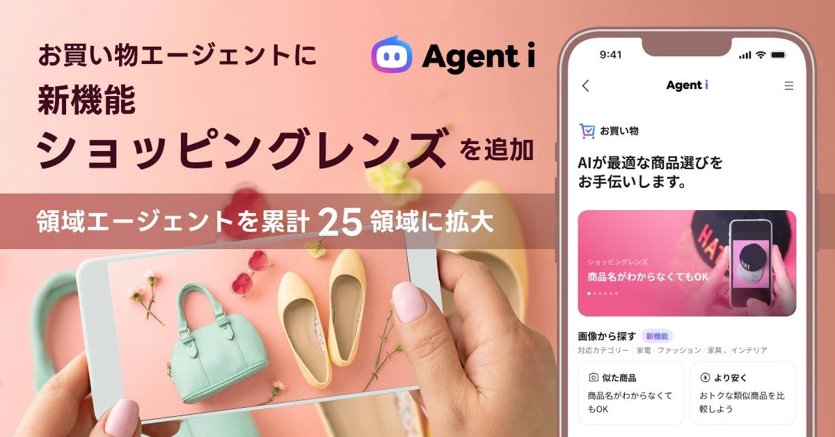 Agent i ショッピングレンズ