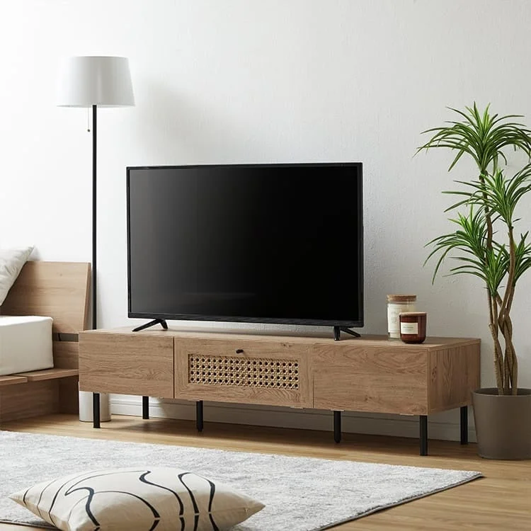 ラタン調テレビ台