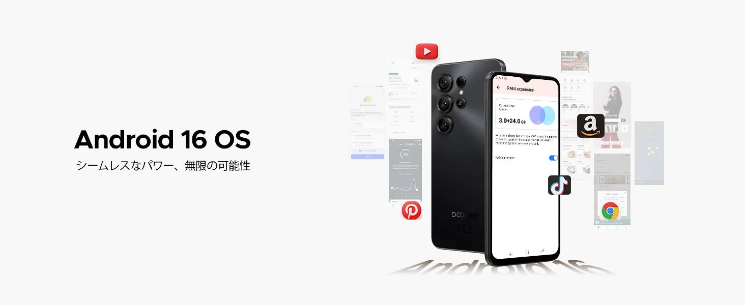 DOOGEE Note56X Android 16 OS