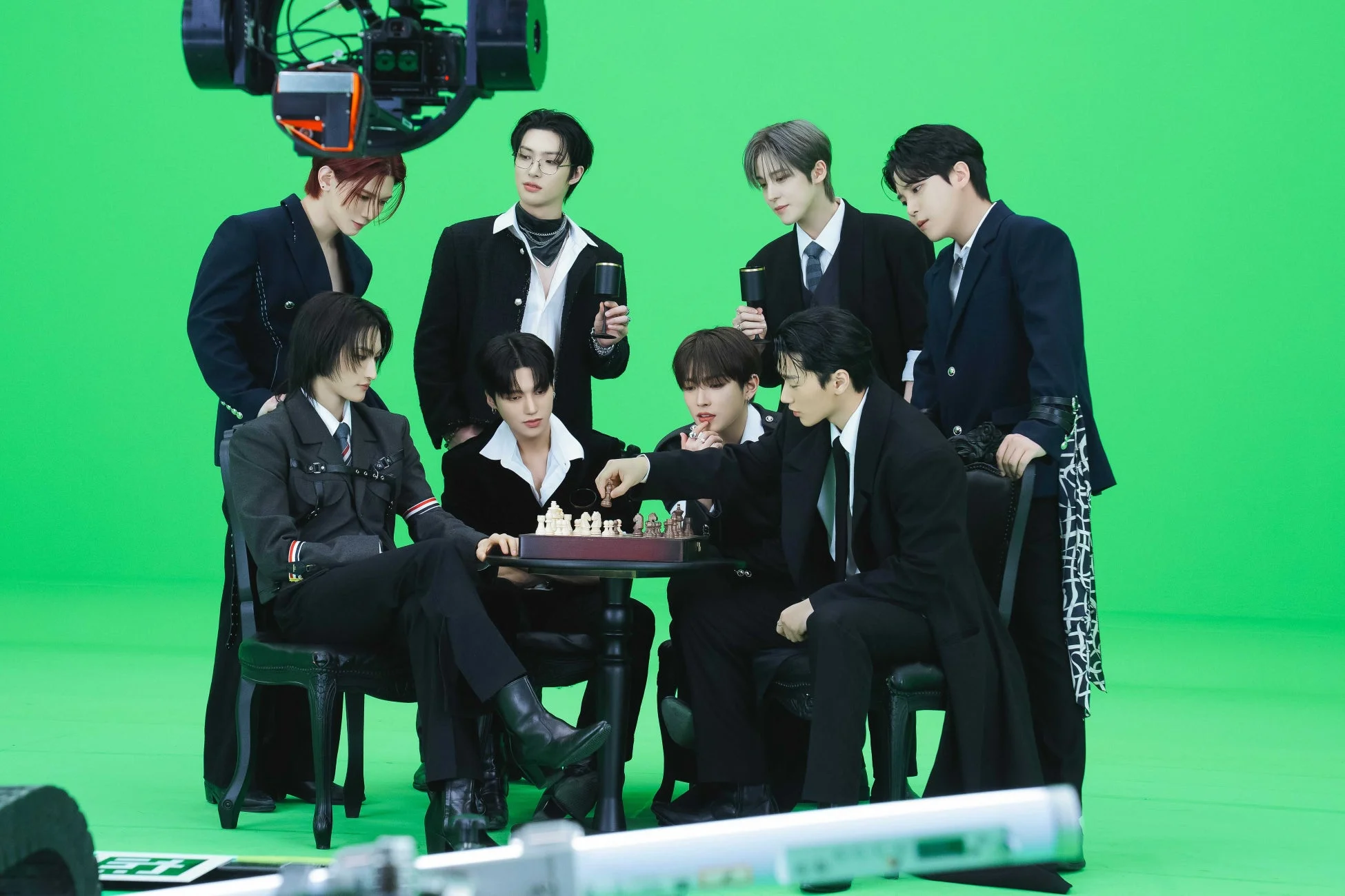 ATEEZの撮影風景