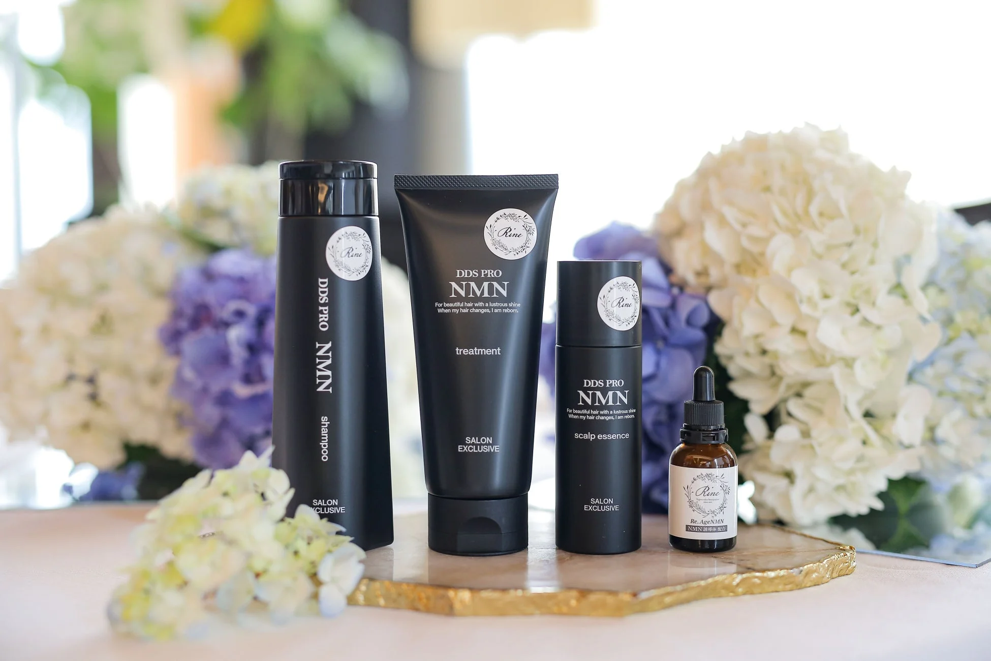 NMNシリーズのヘアケア製品