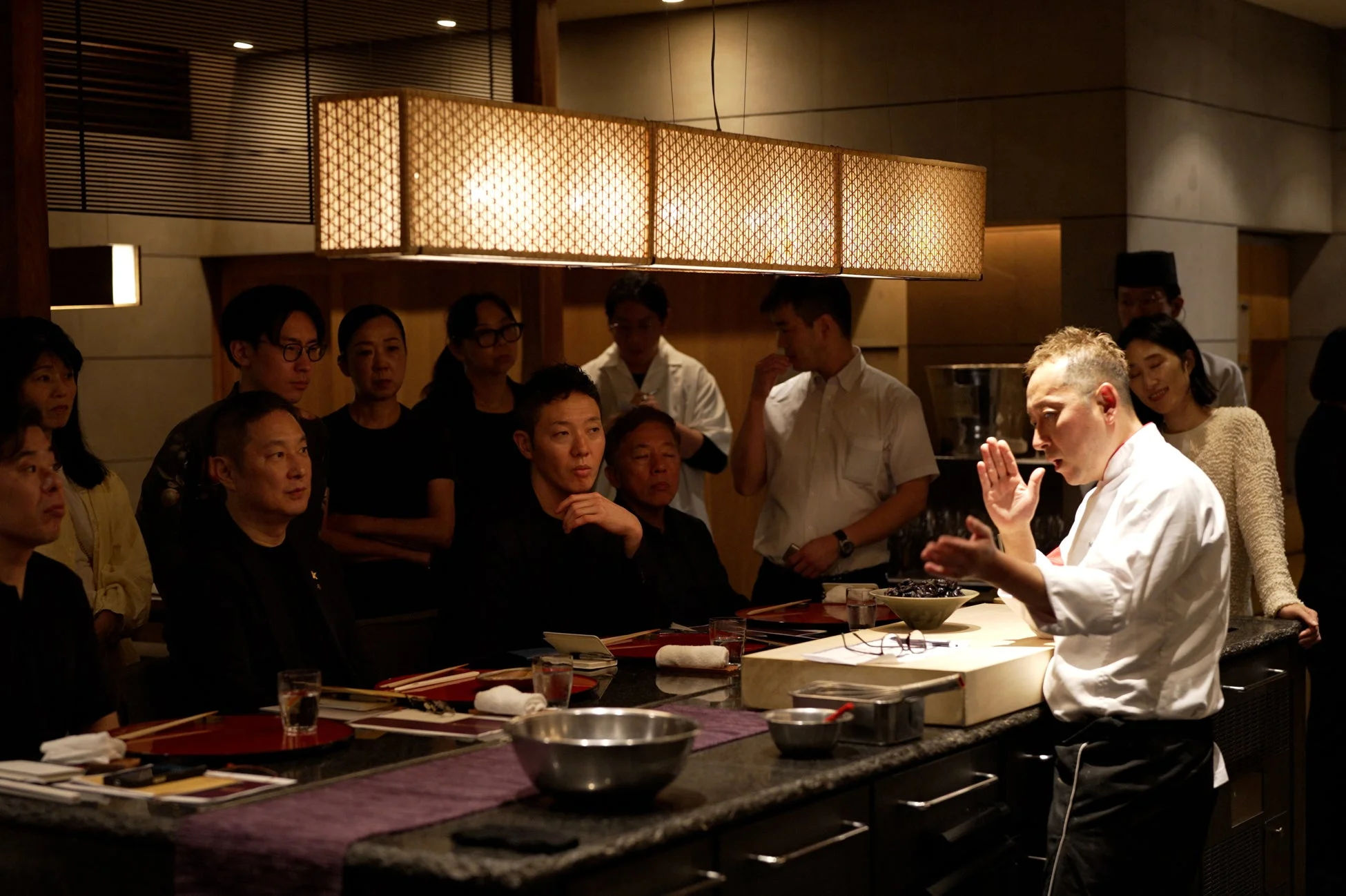 料理人向けのセミナー風景