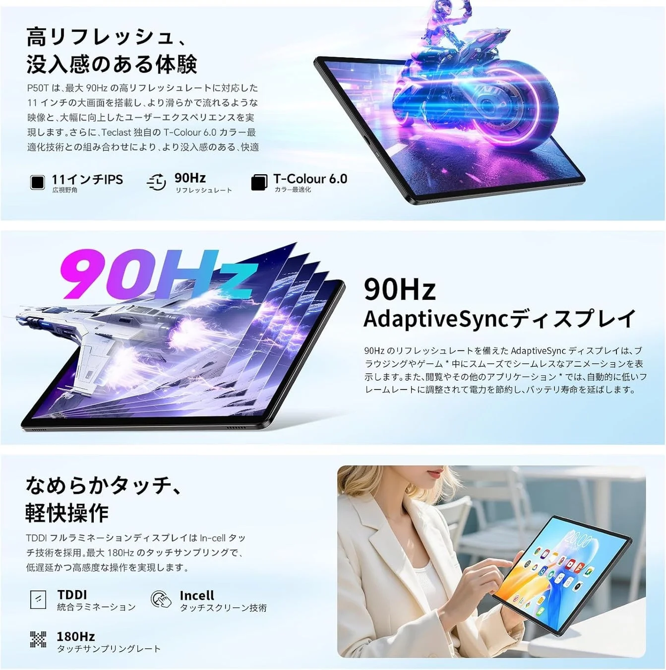 11インチディスプレイ