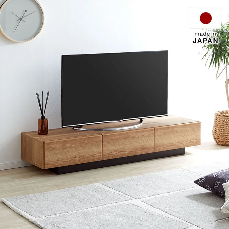 日本製 木目調テレビ台