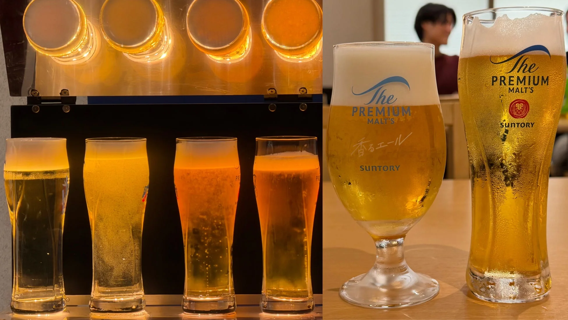 美味しそうなビールが並んでいますね