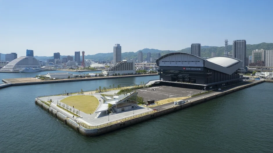 神戸港湾エリアとGLION ARENA KOBE