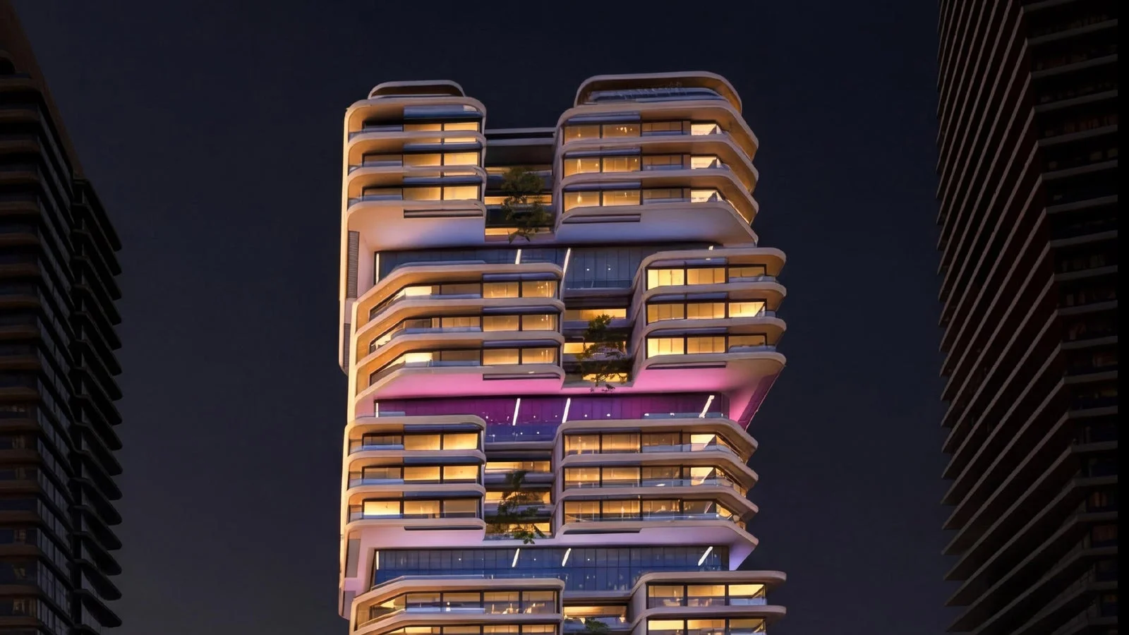 The Artery Residences 夜景