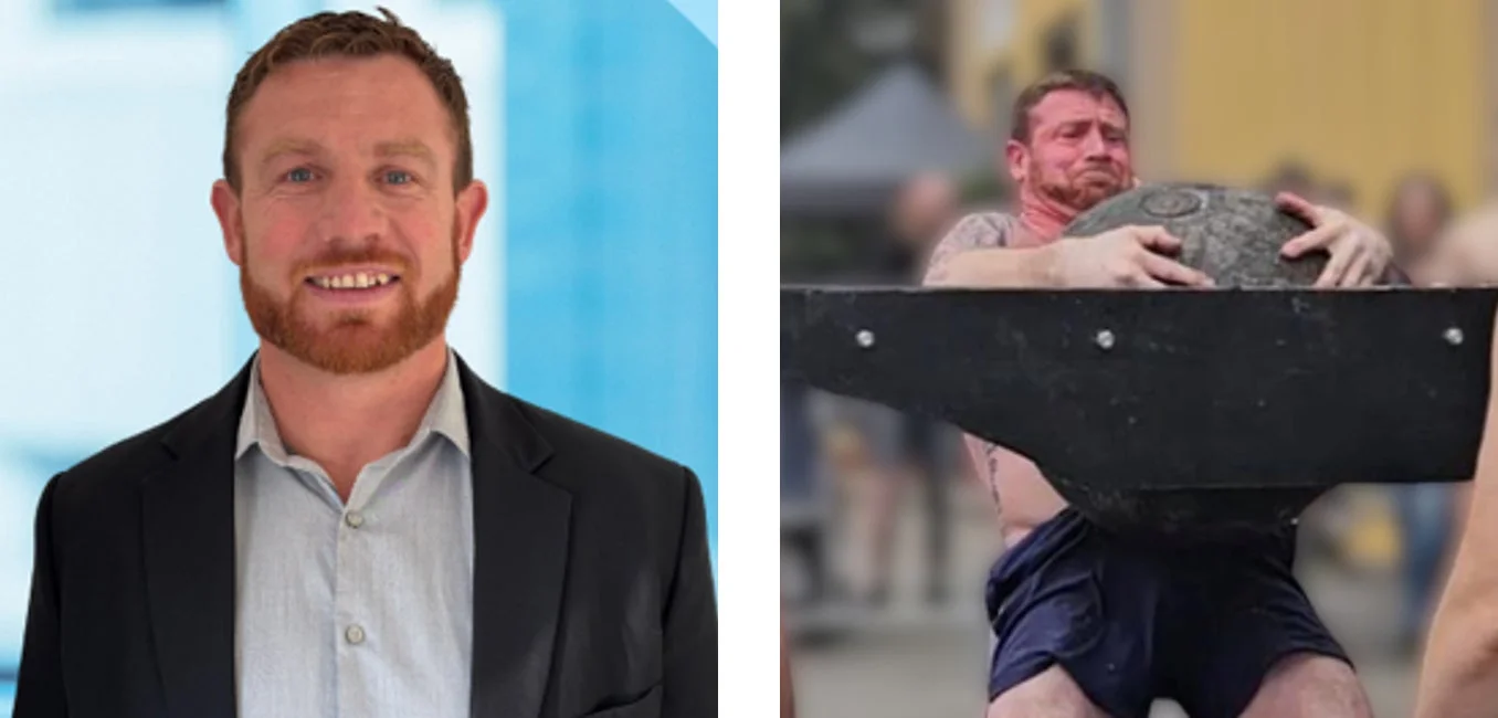 Shane Hodginsさんのストロングマンとビジネスの姿