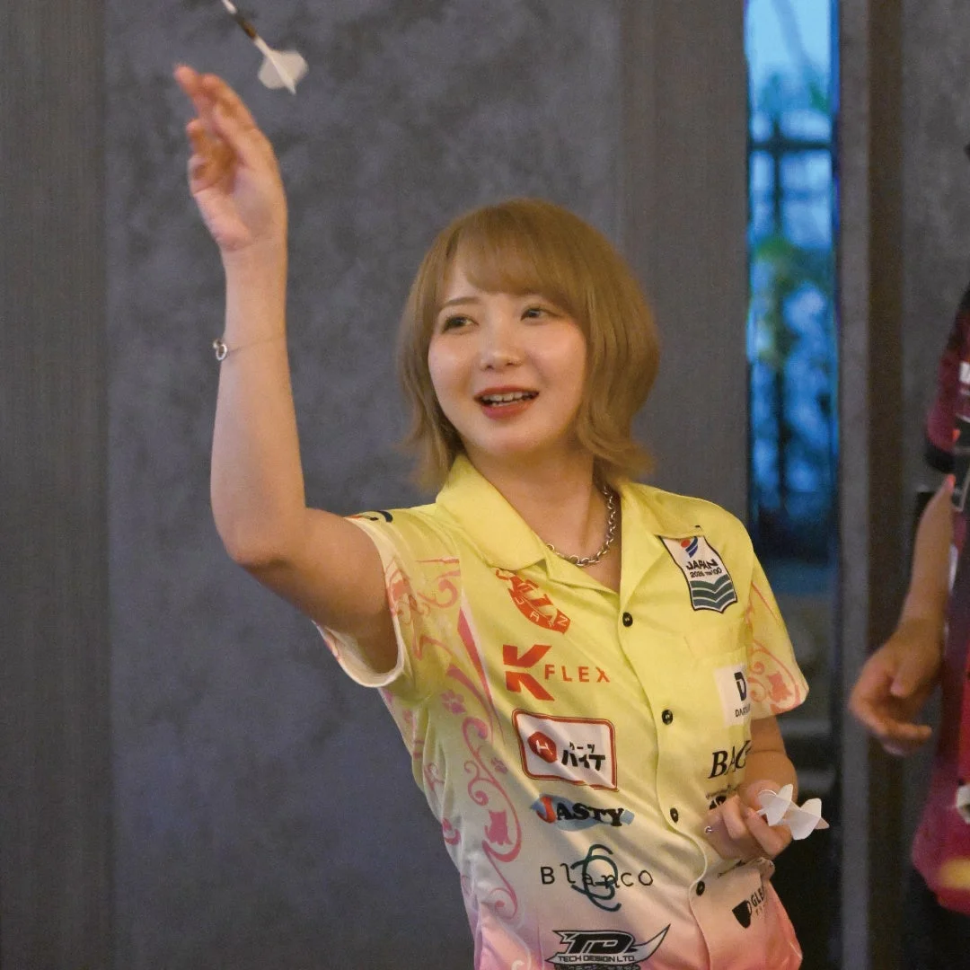 笑顔の森田真結子選手