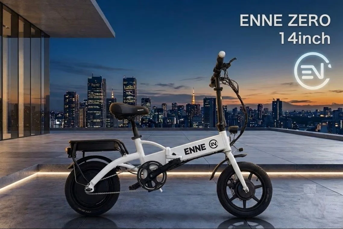 ENNE ZERO 14inch、都市の夜景