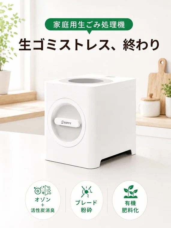 家庭用生ごみ処理機「SOPPY」