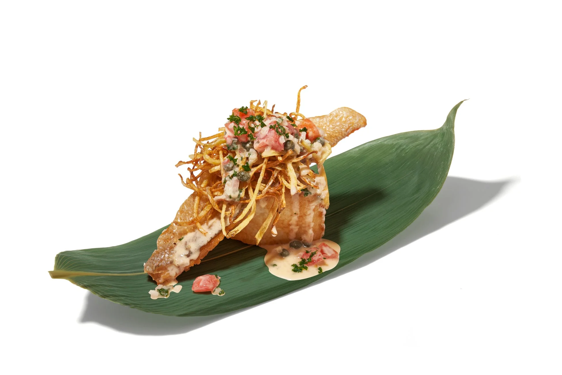 甘鯛のポワレ 焼きリゾットおにぎり