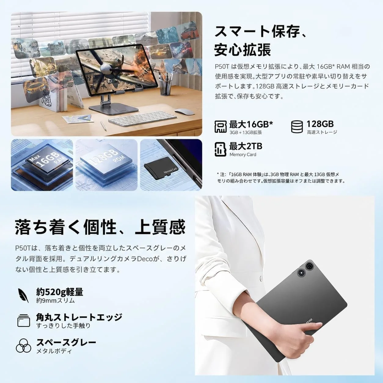 メモリとストレージ