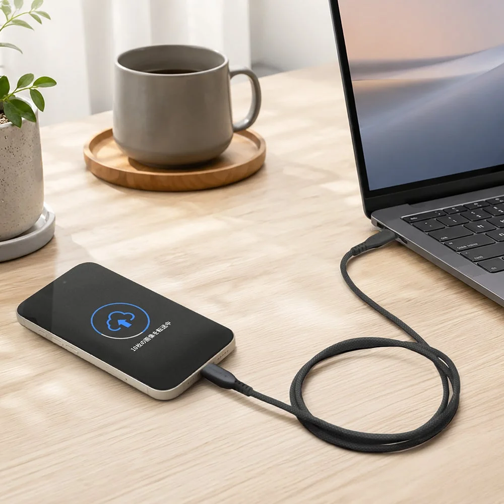 スマホからPCへのデータ転送