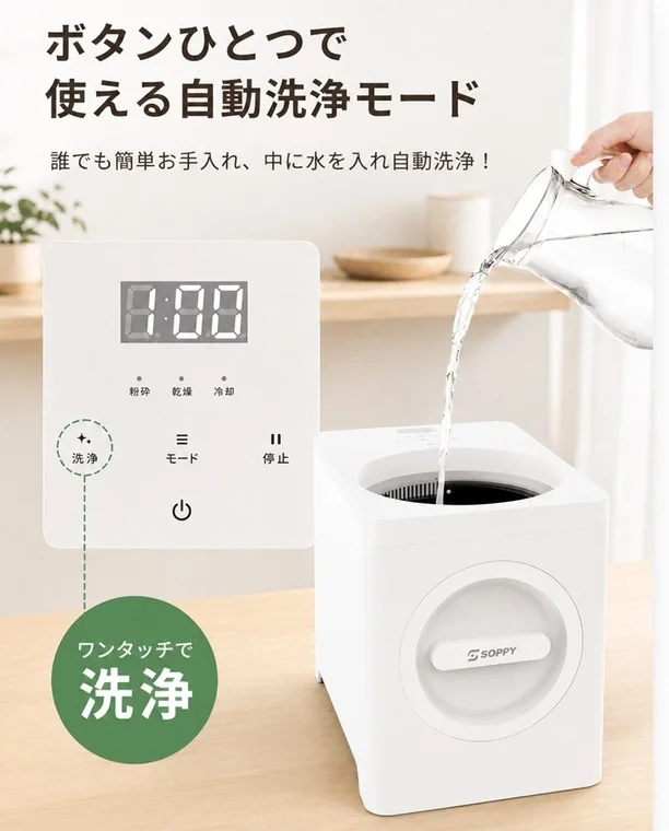 自動洗浄モード