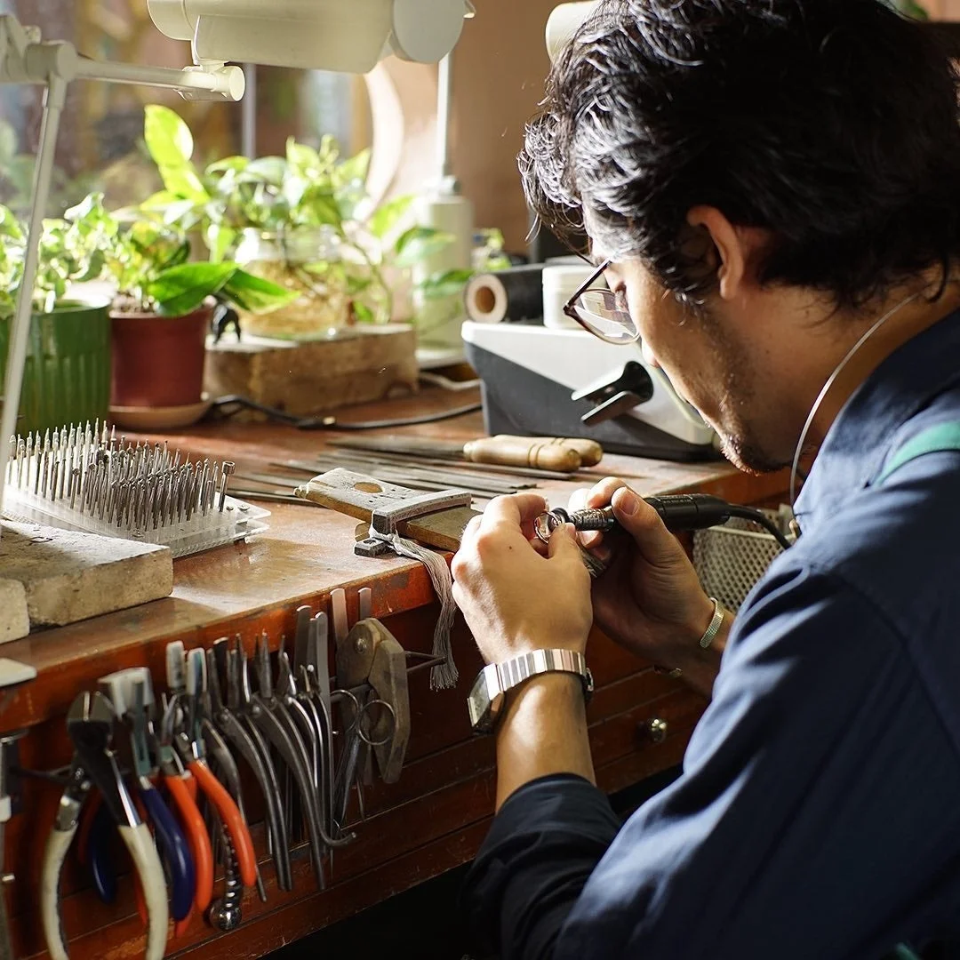 職人の手作業