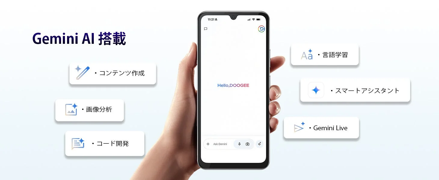 Gemini AI 搭載