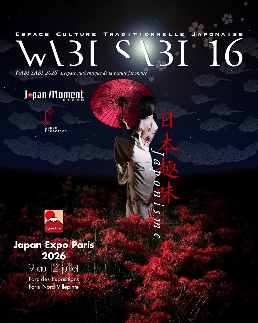 Japan Expo Paris 2026の告知ポスター