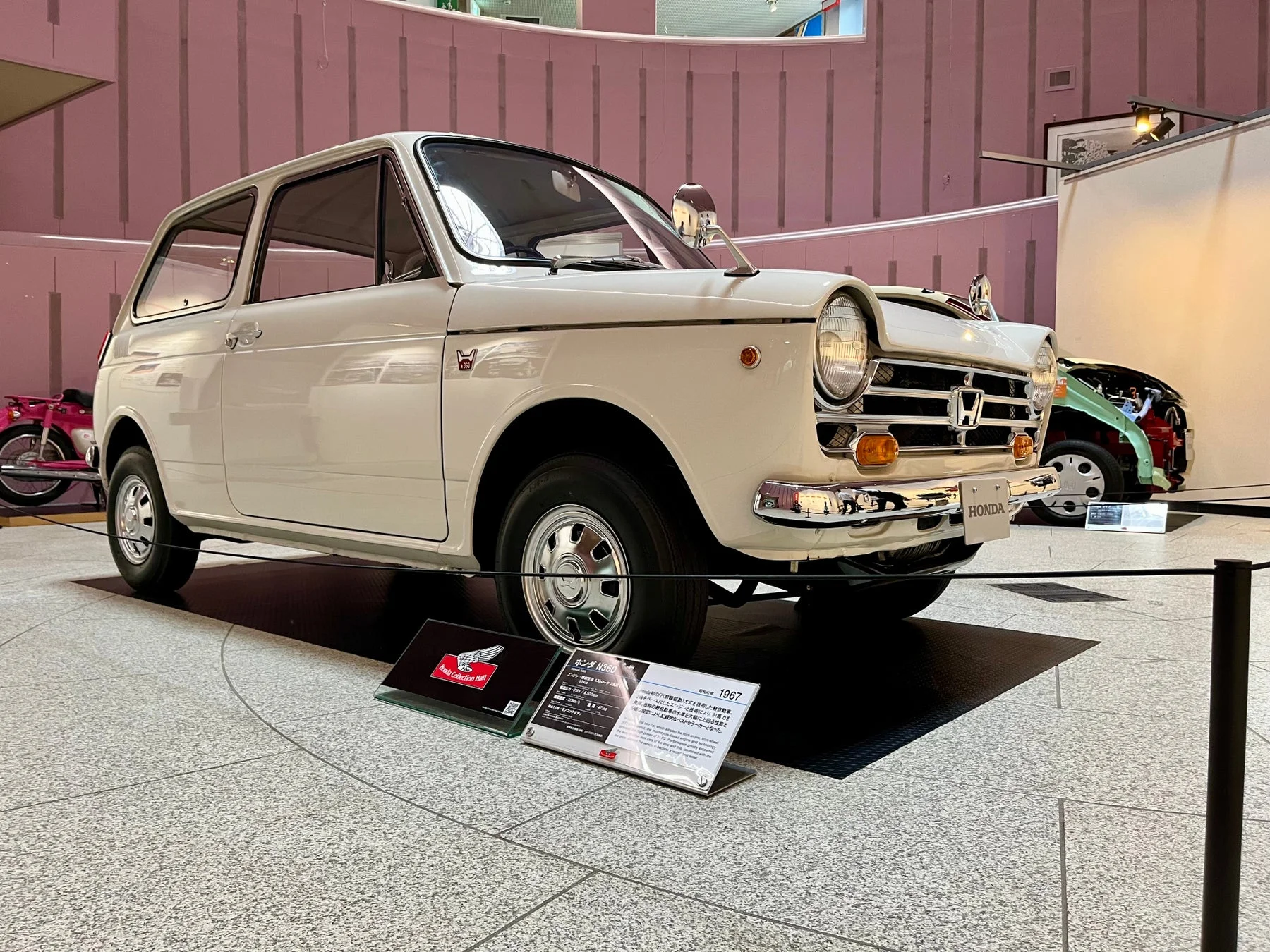 ホンダN360の展示