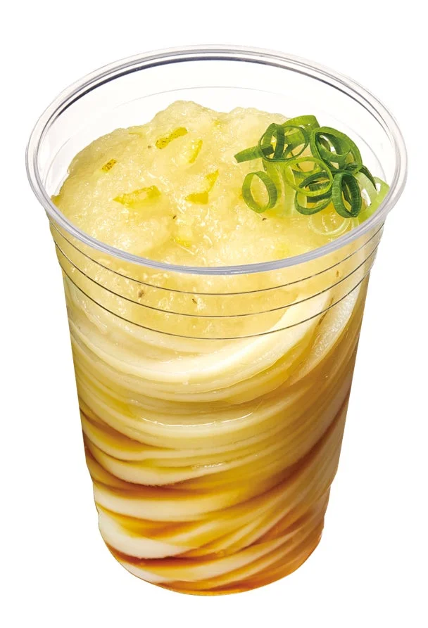 柚子香る レモンみぞれシェイクうどん