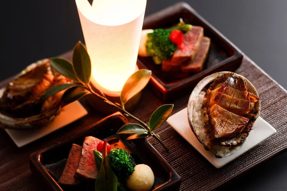 豪華な会席料理
