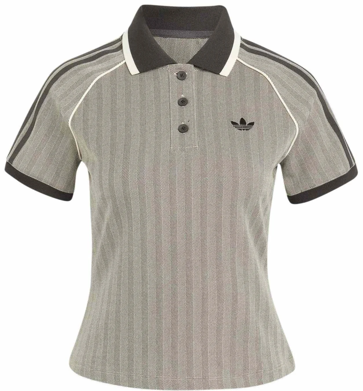 APPAREL W TWEED POLO SHIRT