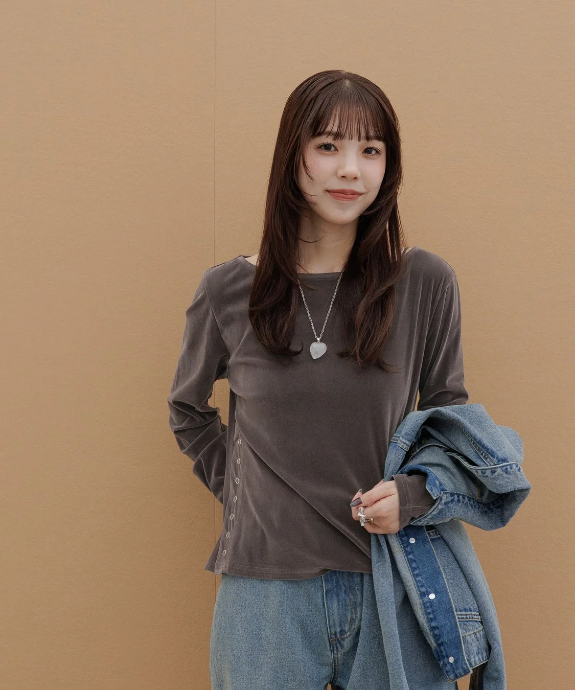 フィー企画 ベロアサイドスナップロンT