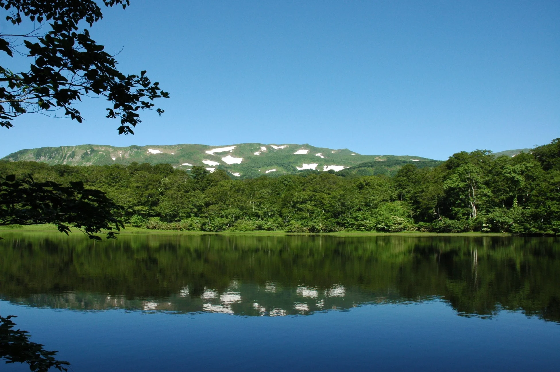 奥州湖の風景