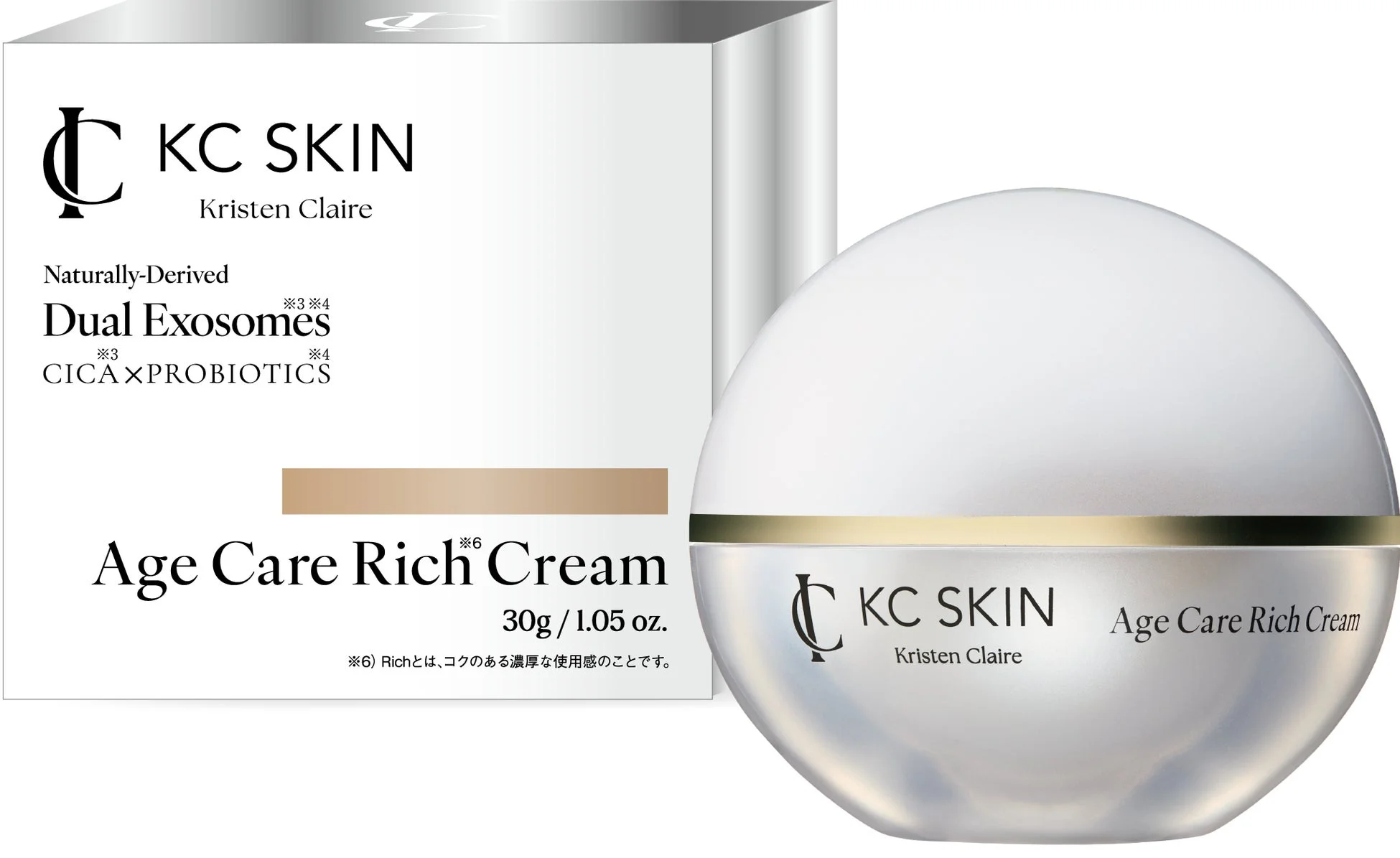 KC SKIN Kristen Claireの「Age Care Rich Cream」の製品写真