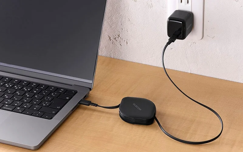 ノートパソコンの充電などにも使用可能
