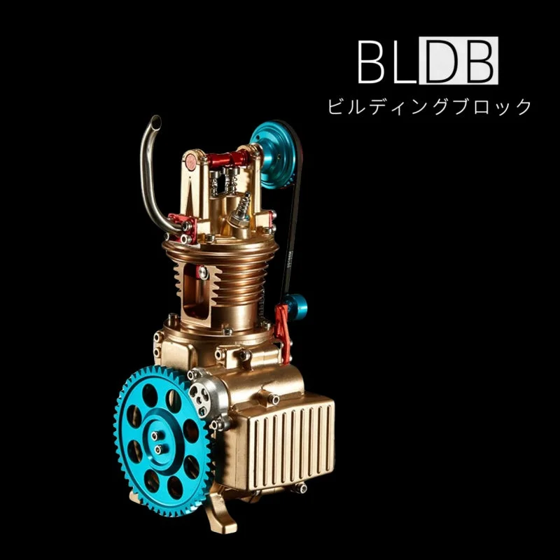 単気筒エンジン組立キットDM17-S-T