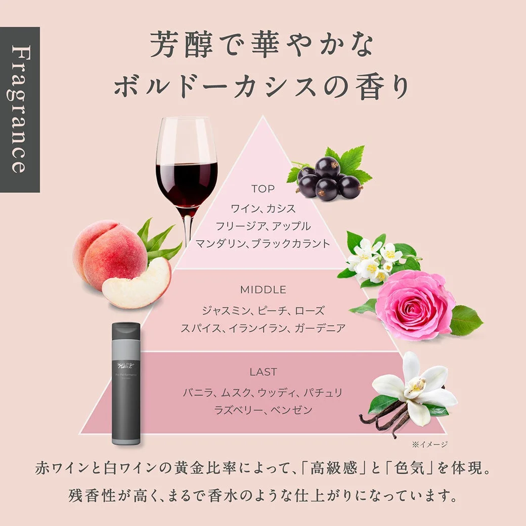 芳醇で華やかなボルドーカシスの香り