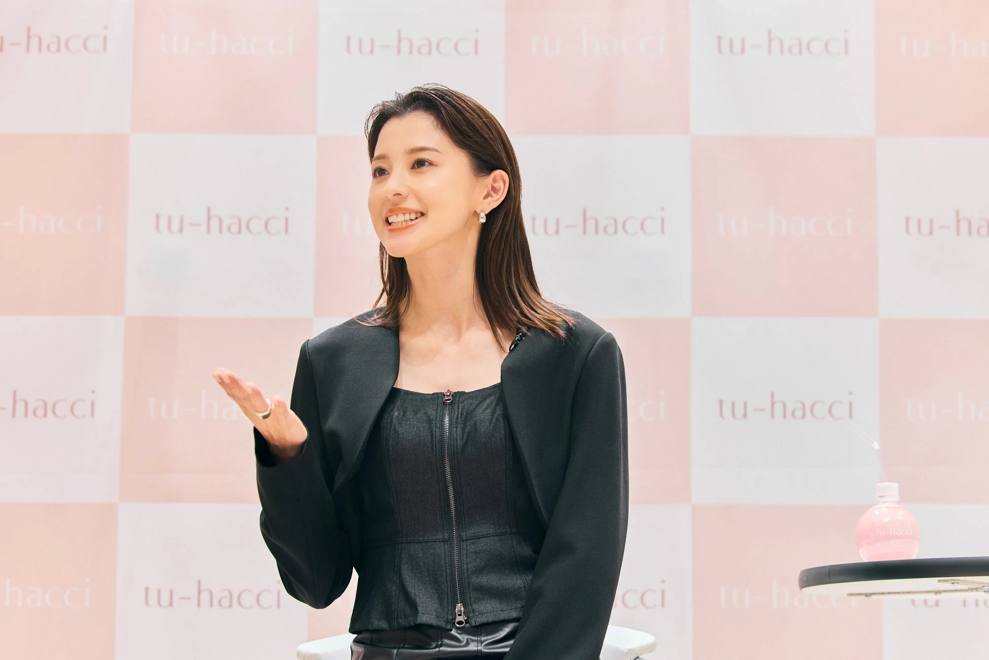 tu-hacci イベントでの朝比奈彩さん