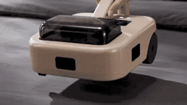 ハンディクリーナーが動いているイメージ