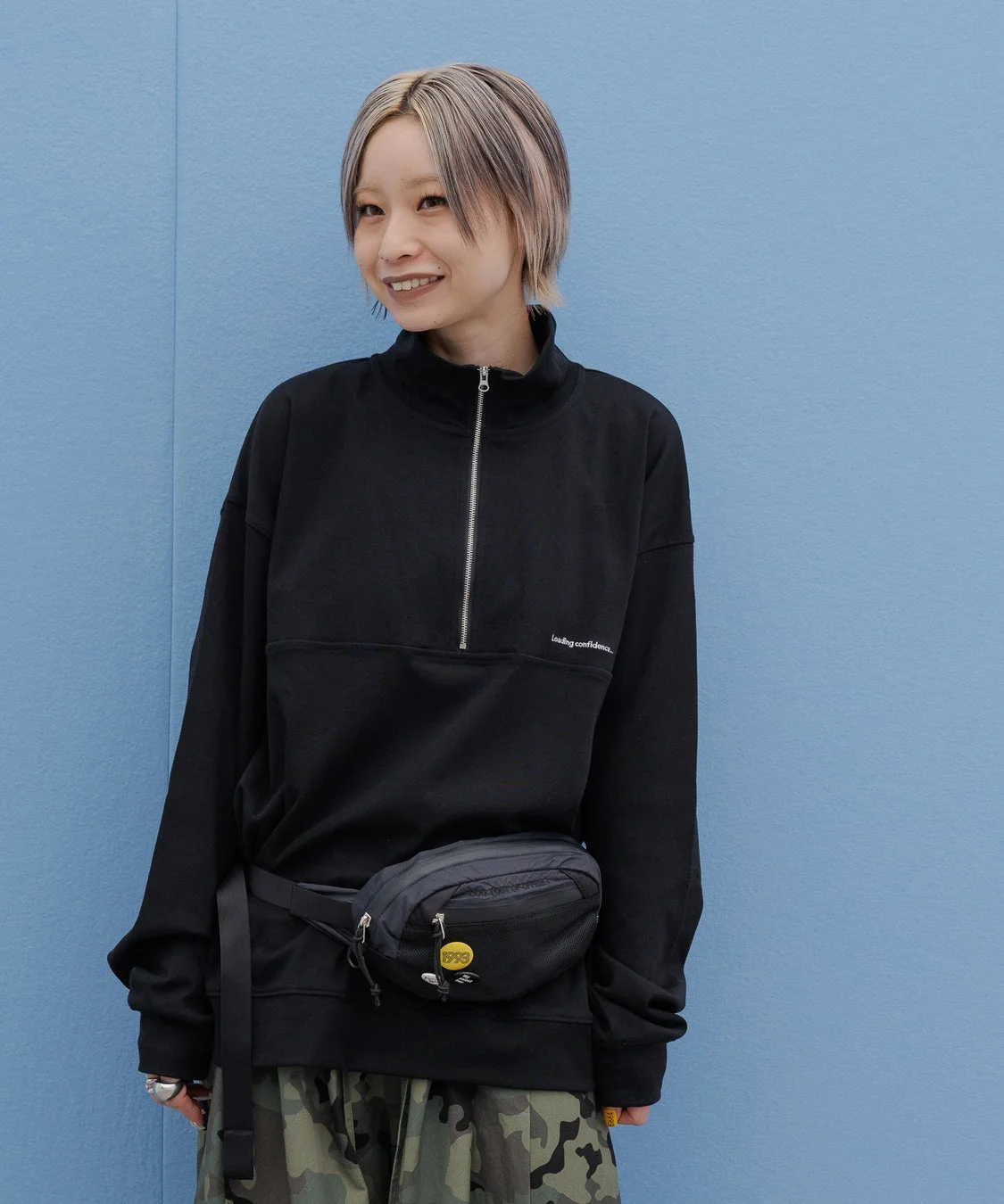 みきのすけ企画 ハーフZIPスウェTEE