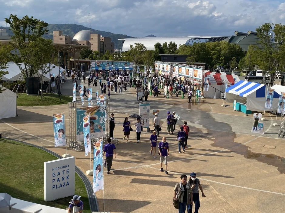 広島ゲートパークプラザでのイベントの様子