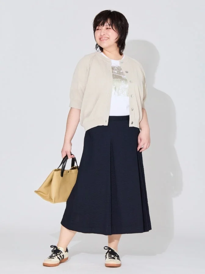 コットン100% 箔グラフィックTシャツ