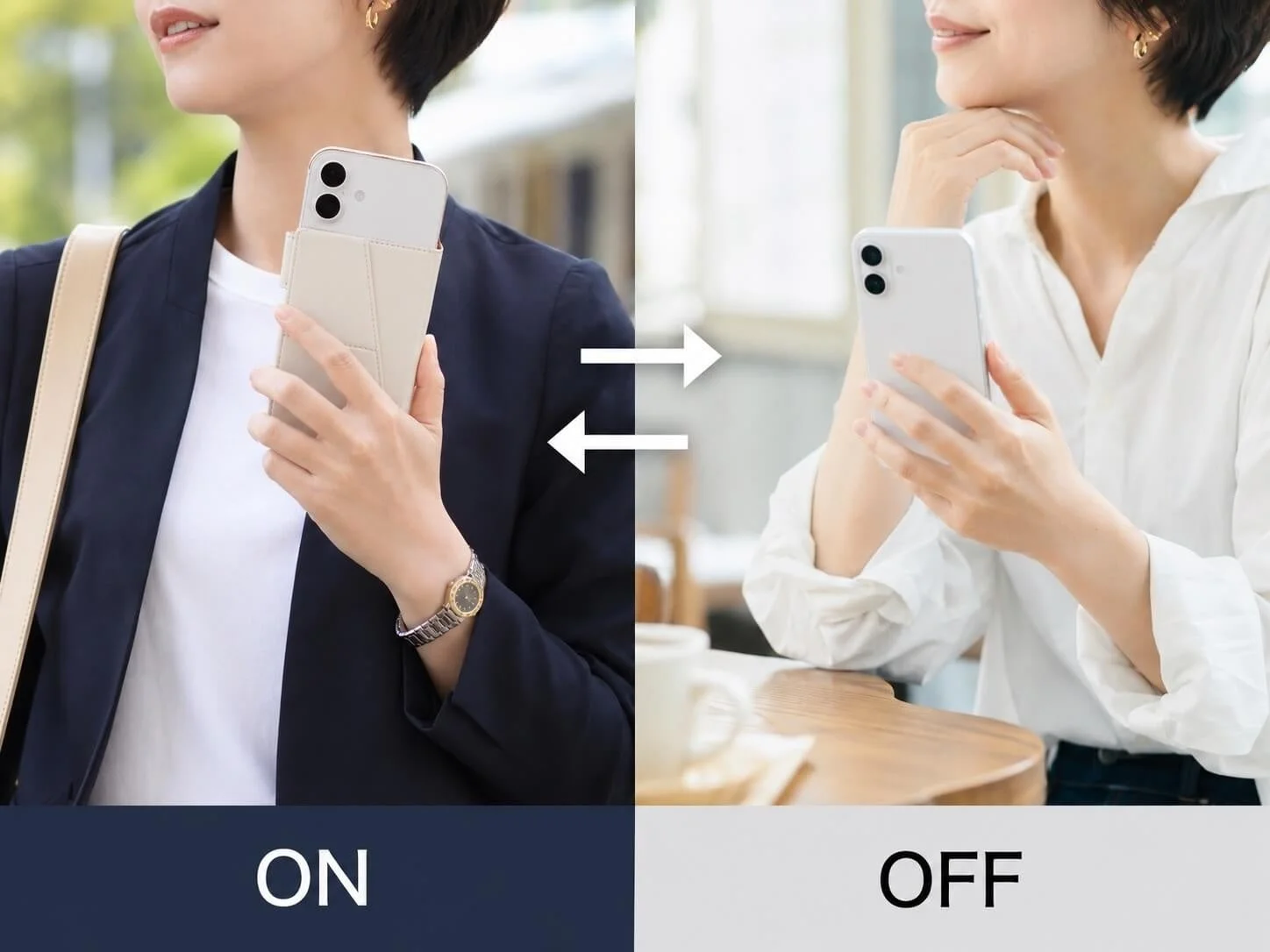 ON/OFF比較