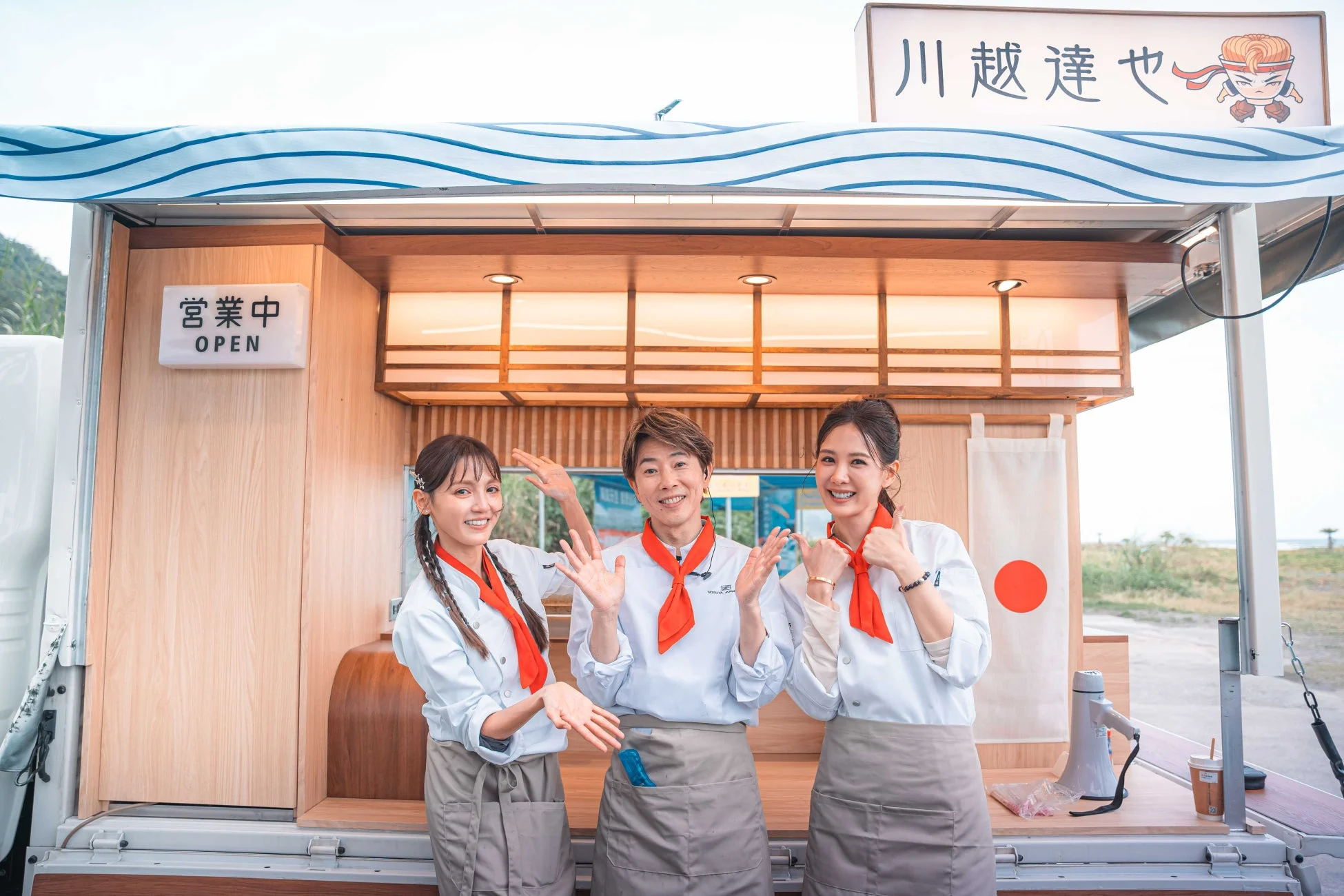 川越シェフと日本のフードトラック