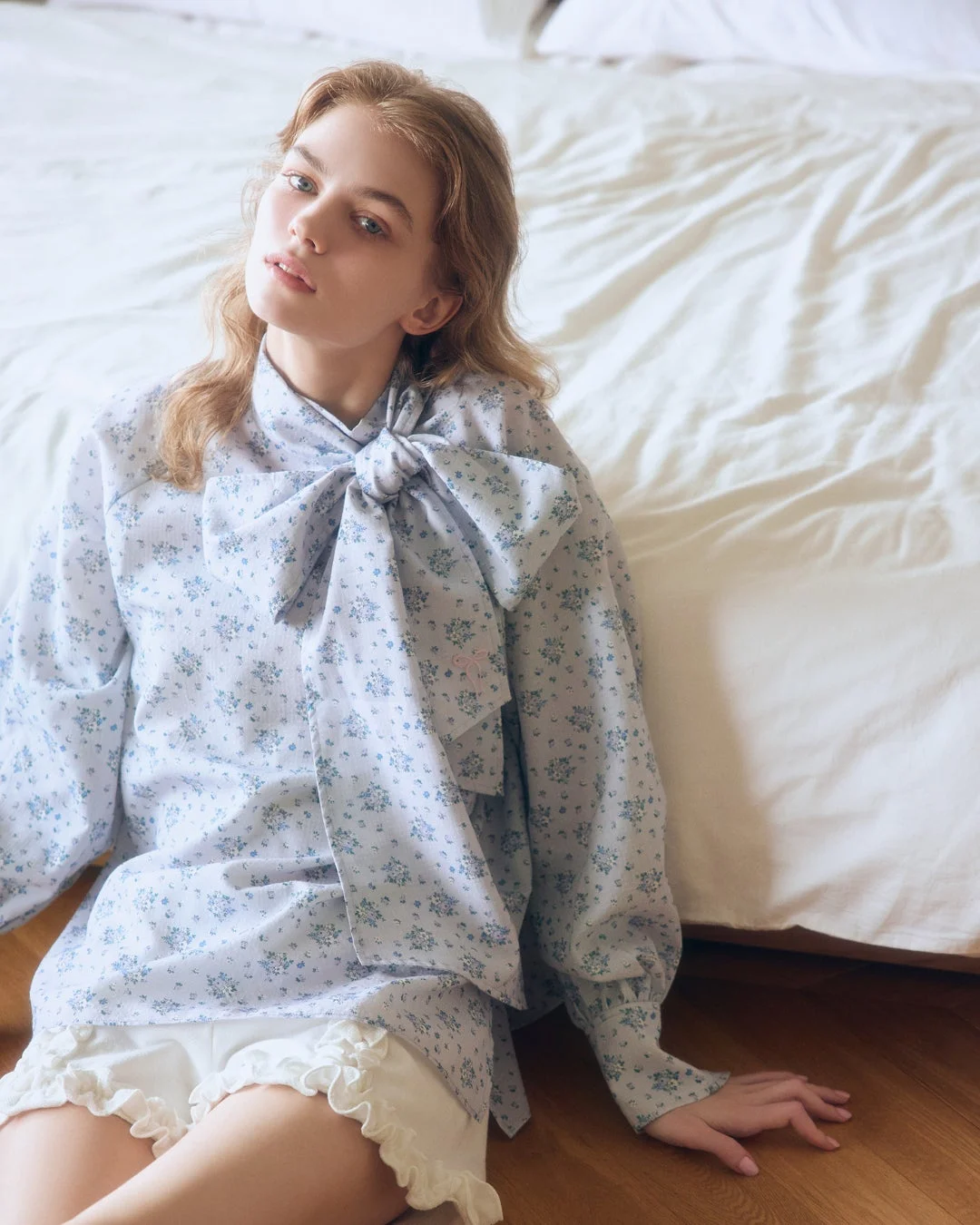 Cath Kidston ボウタイブラウス