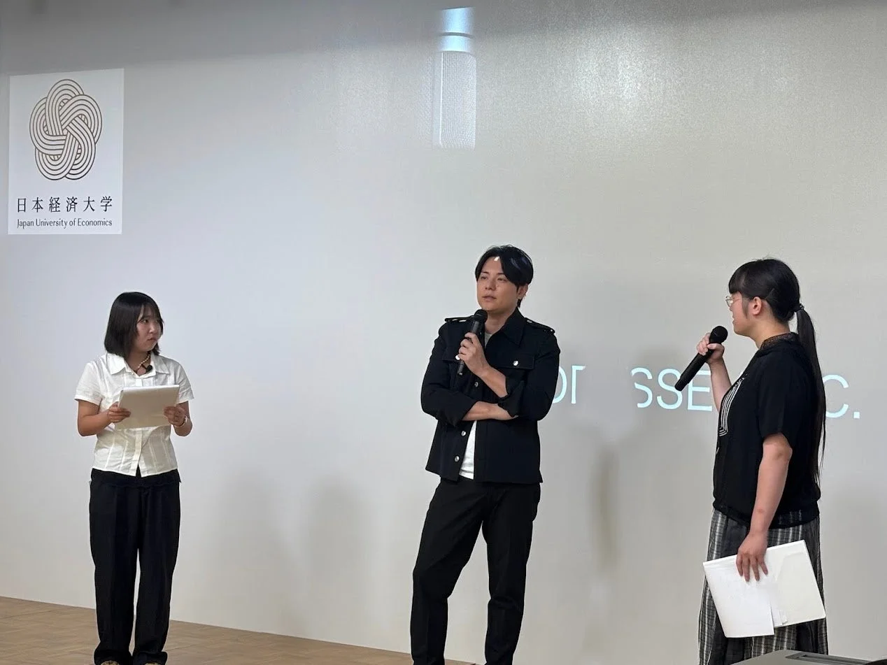 平岩康佑氏と学生MC