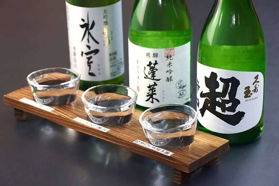 地酒飲み比べ