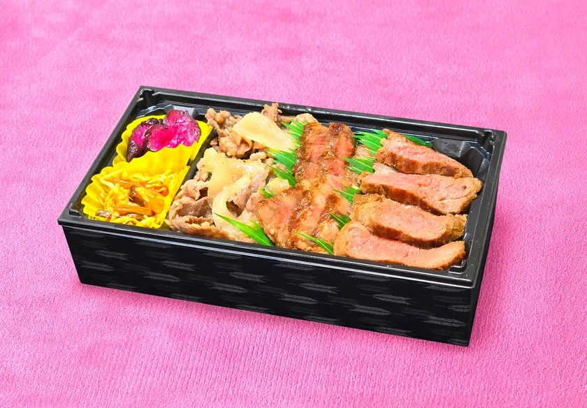 飛騨牛3種盛り合わせ弁当